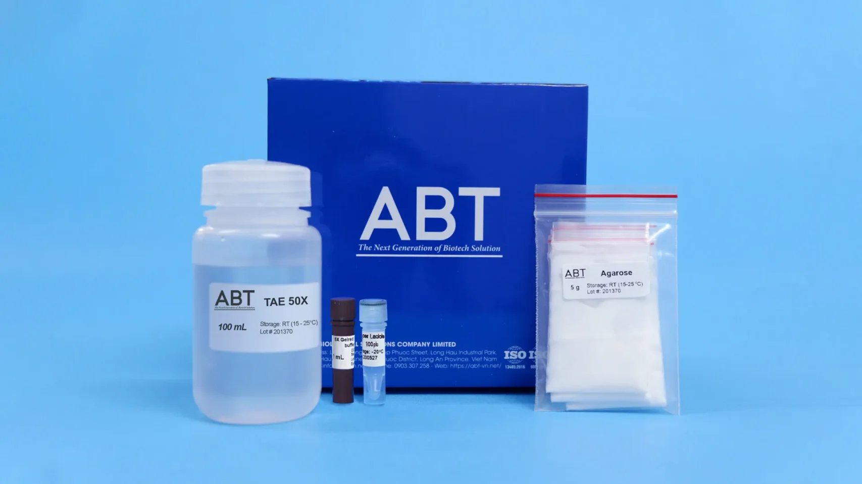 Điện di gel agarose