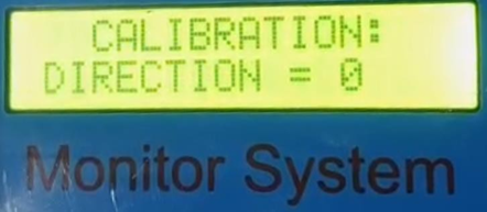 Màn hình hiệu chỉnh chiều của bộ bơm máy phân phối dung dịch môi trường