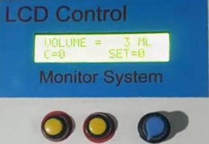 Bảng điều khiển máy phân phối dung dịch môi trường