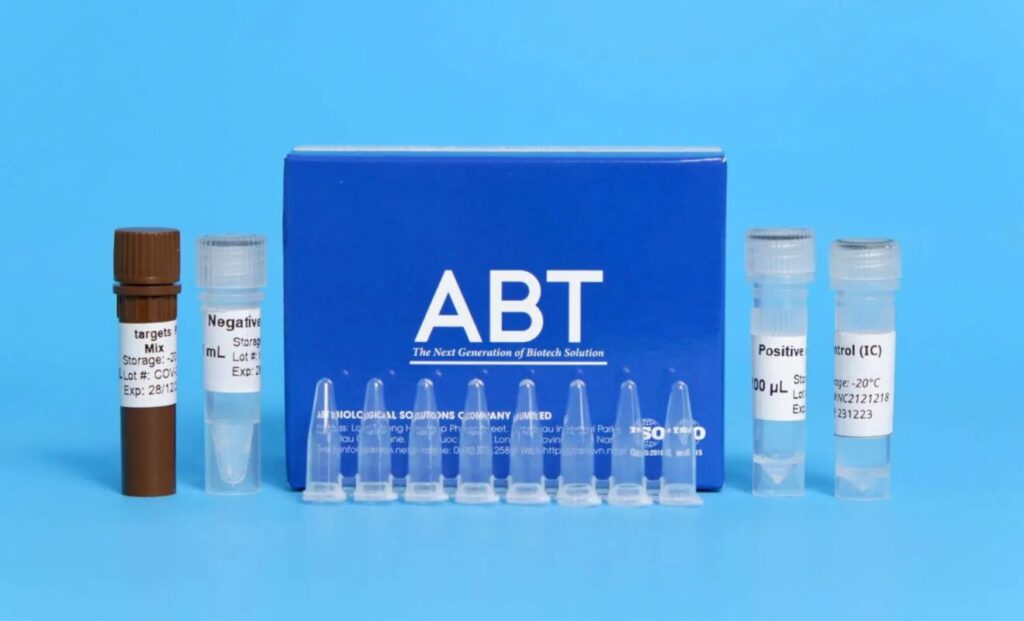 Hình 3. Kit Real-time PCR sản xuất từ Công ty TNHH Giải pháp Y Sinh ABT