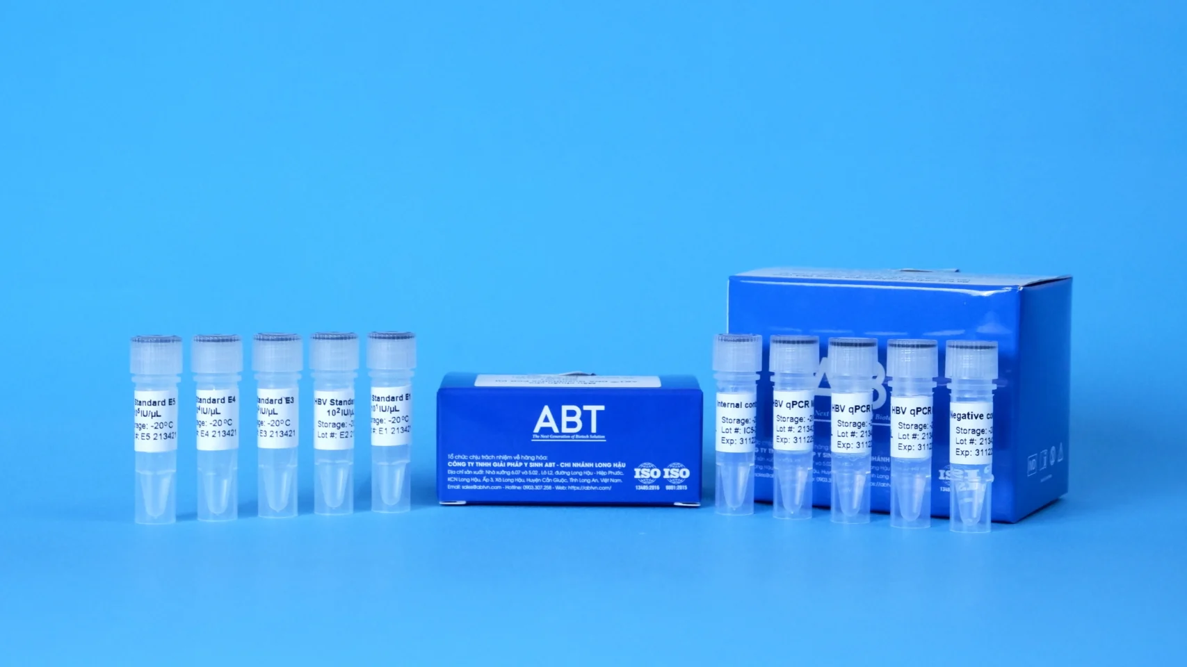ABT® DNA QUANTITATIVE PCR KIT (RUO) (SQH-001) (ĐỊNH LƯỢNG HBV)