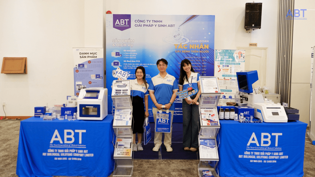 Gian hàng ABT tại Hội nghị Khoa học về Kỹ thuật Xét nghiệm Y khoa 